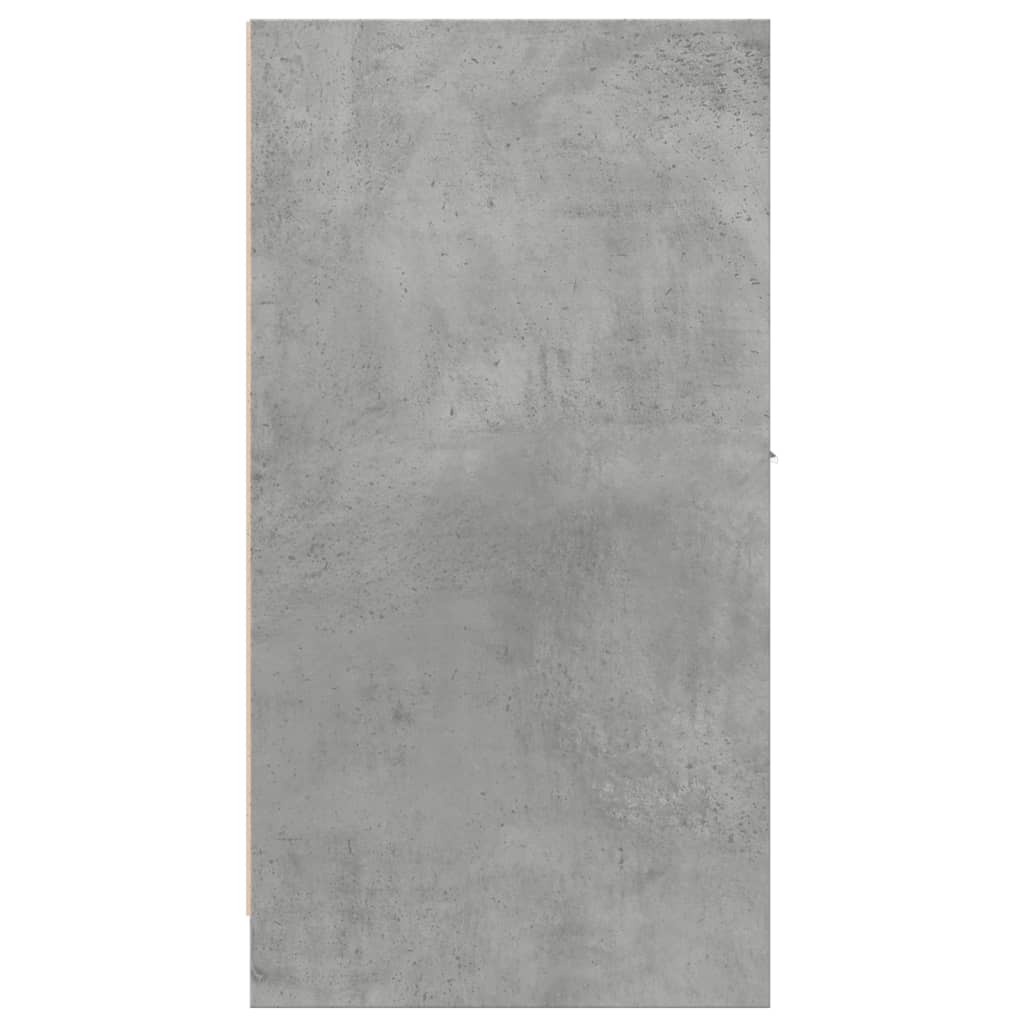 vidaXL Dulap de farmacie, gri beton, 30x41x77,5 cm, lemn prelucrat vidaXL Dulap de farmacie, gri beton, 30x41x77,5 cm, lemn prelucrat