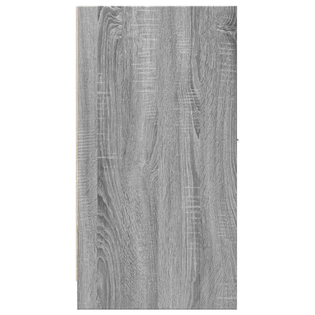 vidaXL Dulap de farmacie, sonoma gri, 30x41x77,5 cm, lemn prelucrat