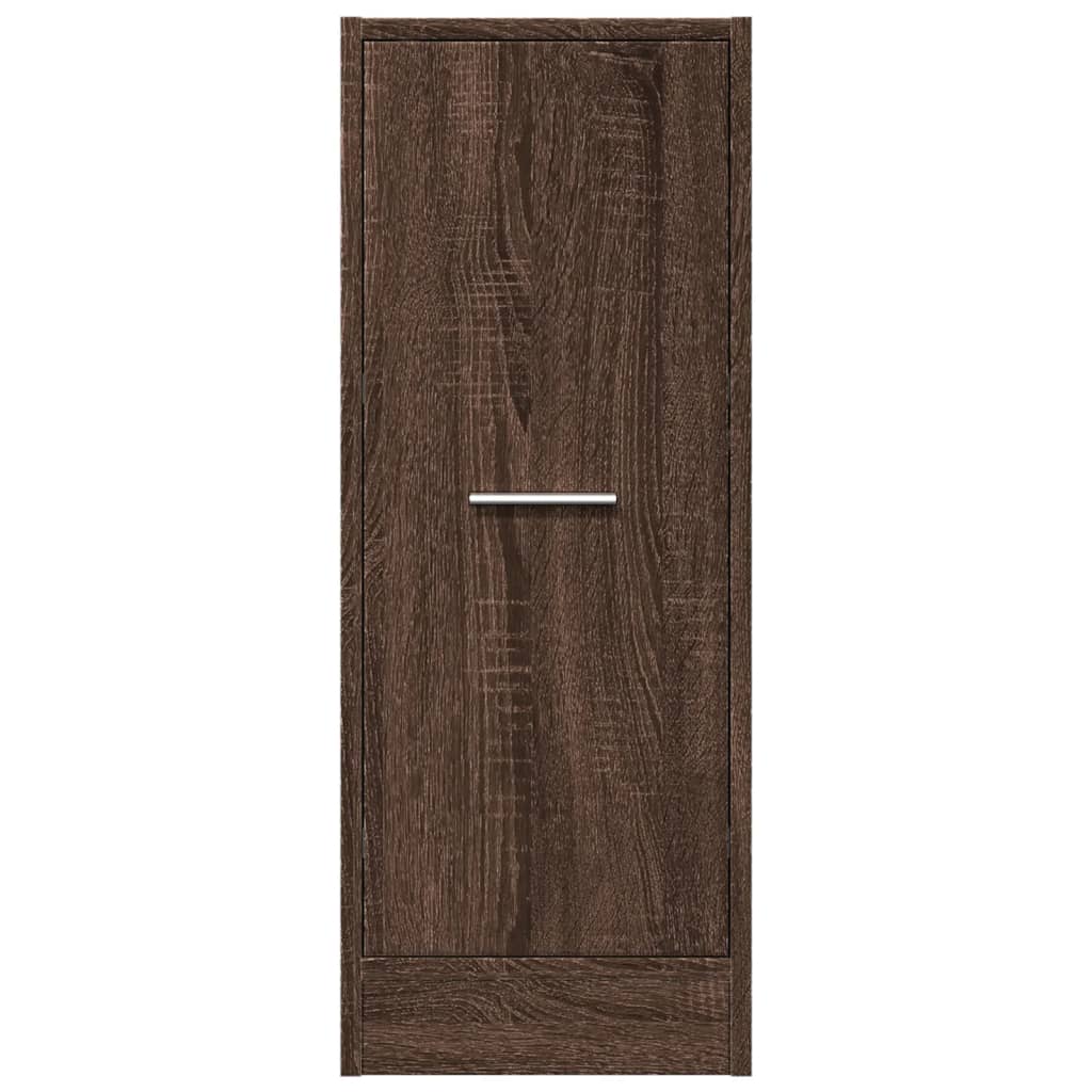 vidaXL Dulap de farmacie, stejar maro, 30x41x77,5 cm, lemn prelucrat