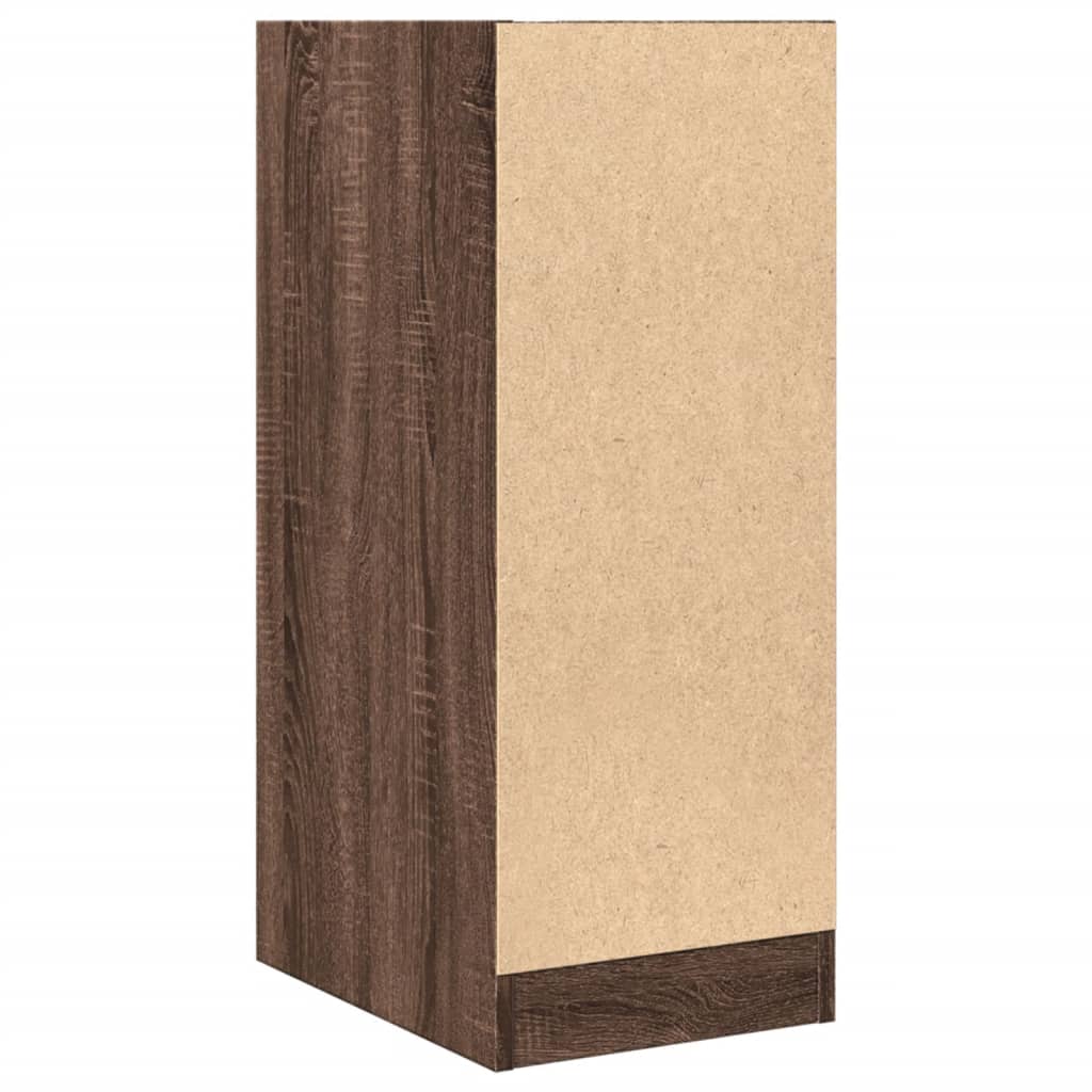 vidaXL Dulap de farmacie, stejar maro, 30x41x77,5 cm, lemn prelucrat