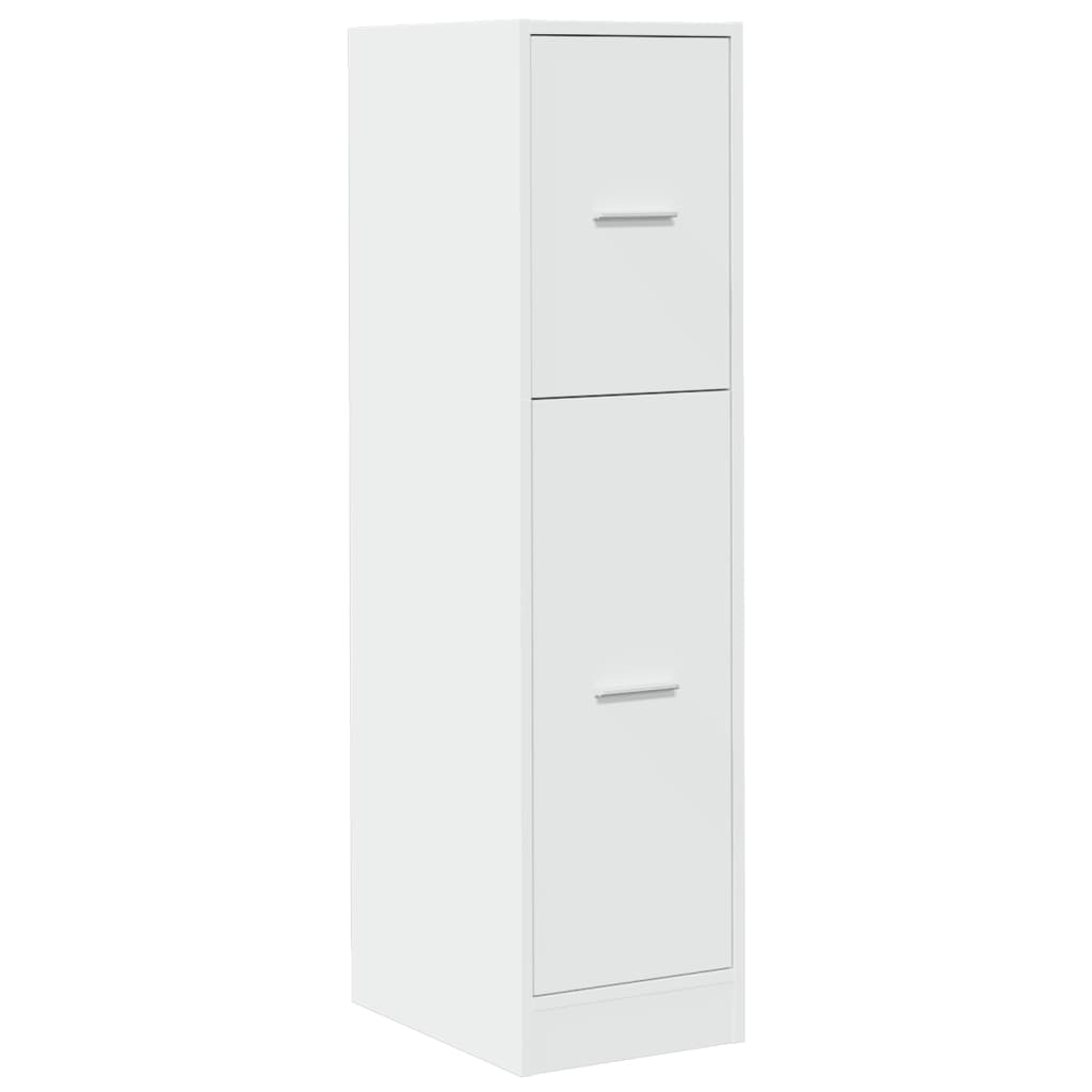 vidaXL Dulap de farmacie, alb, 30x41x118 cm, lemn prelucrat vidaXL Dulap de farmacie, alb, 30x41x118 cm, lemn prelucrat