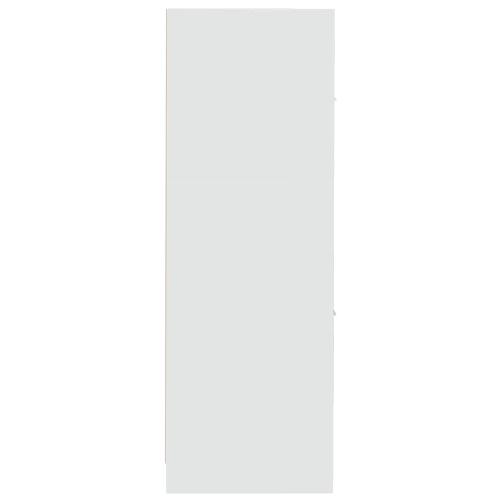 vidaXL Dulap de farmacie, alb, 30x41x118 cm, lemn prelucrat vidaXL Dulap de farmacie, alb, 30x41x118 cm, lemn prelucrat