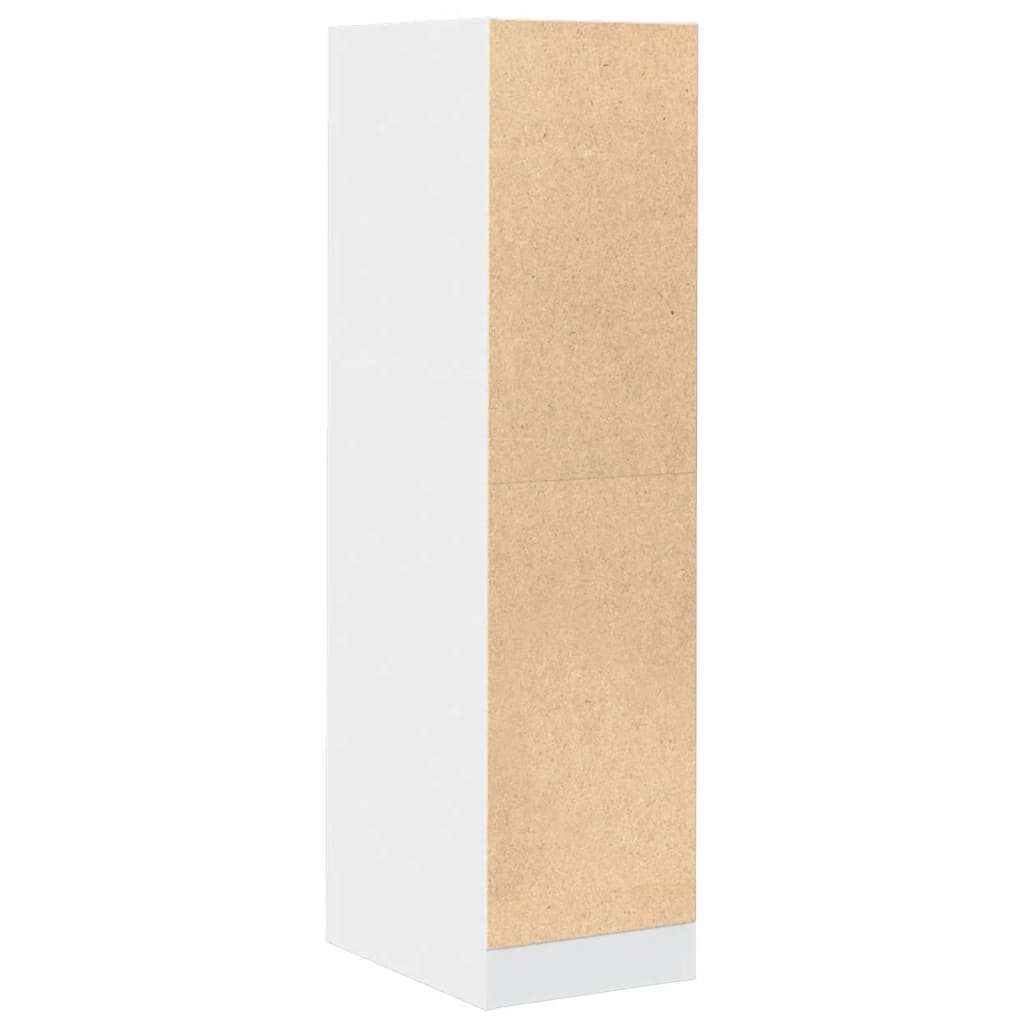 vidaXL Dulap de farmacie, alb, 30x41x118 cm, lemn prelucrat vidaXL Dulap de farmacie, alb, 30x41x118 cm, lemn prelucrat