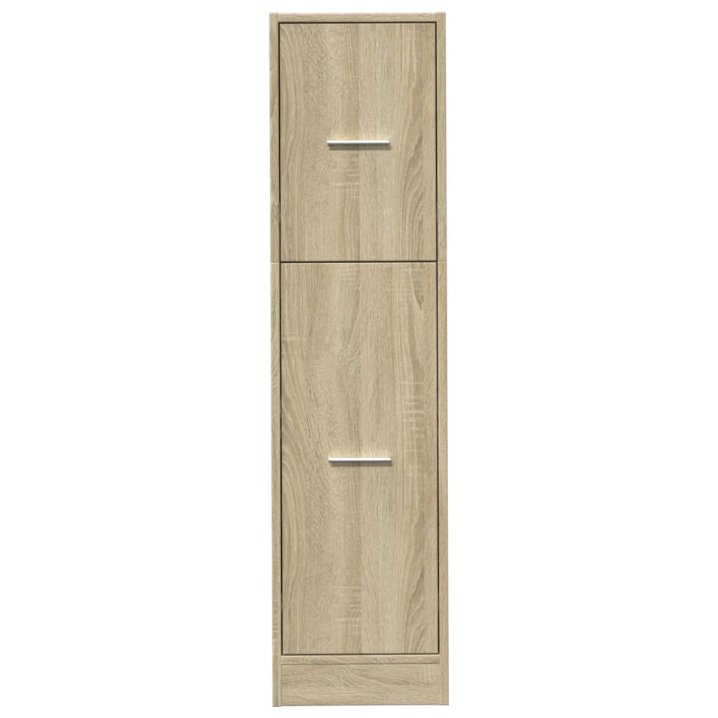 vidaXL Dulap de farmacie, stejar sonoma, 30x41x118 cm lemn prelucrat vidaXL Dulap de farmacie, stejar sonoma, 30x41x118 cm lemn prelucrat