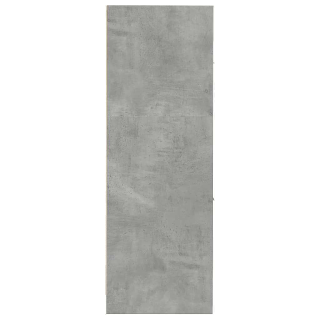 vidaXL Dulap de farmacie, gri beton, 30x41x118 cm, lemn prelucrat vidaXL Dulap de farmacie, gri beton, 30x41x118 cm, lemn prelucrat