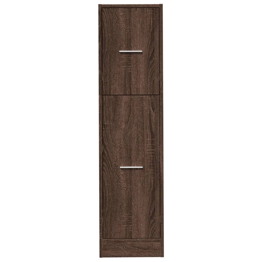 vidaXL Dulap de farmacie, stejar maro, 30x41x118 cm, lemn prelucrat