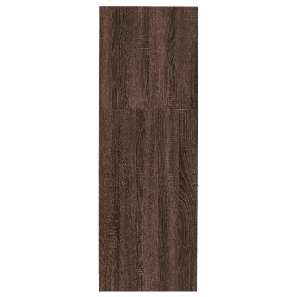vidaXL Dulap de farmacie, stejar maro, 30x41x118 cm, lemn prelucrat