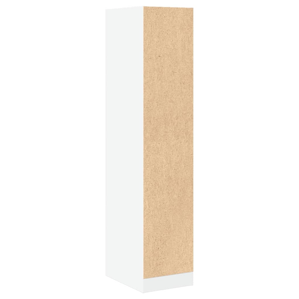 vidaXL Dulap de farmacie, alb, 30x41x144,5 cm, lemn prelucrat vidaXL Dulap de farmacie, alb, 30x41x144,5 cm, lemn prelucrat