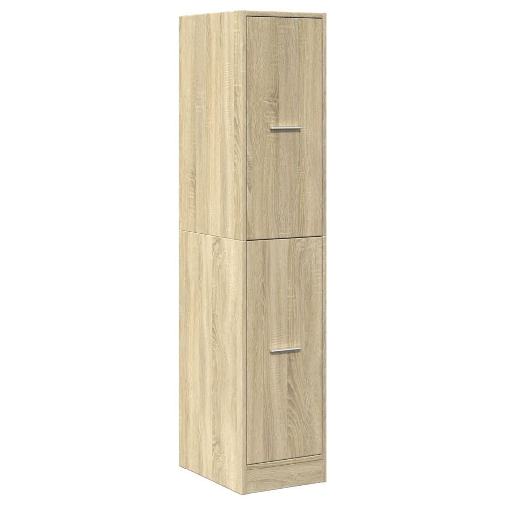 vidaXL Dulap de farmacie, stejar sonoma, 30x41x144,5 cm lemn prelucrat vidaXL Dulap de farmacie, stejar sonoma, 30x41x144,5 cm lemn prelucrat