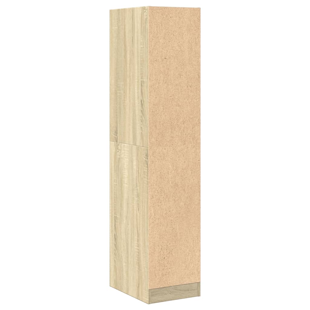 vidaXL Dulap de farmacie, stejar sonoma, 30x41x144,5 cm lemn prelucrat vidaXL Dulap de farmacie, stejar sonoma, 30x41x144,5 cm lemn prelucrat