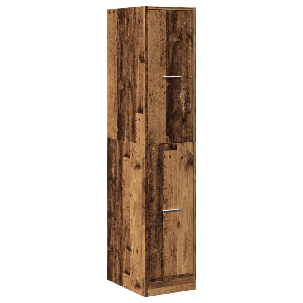 vidaXL Dulap de farmacie, lemn vechi, 30x41x144,5 cm, lemn prelucrat vidaXL Dulap de farmacie, lemn vechi, 30x41x144,5 cm, lemn prelucrat