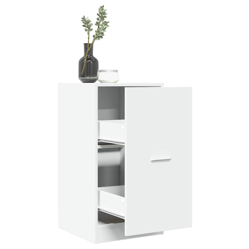 vidaXL Dulap de farmacie, alb, 40x41x77,5 cm, lemn prelucrat vidaXL Dulap de farmacie, alb, 40x41x77,5 cm, lemn prelucrat
