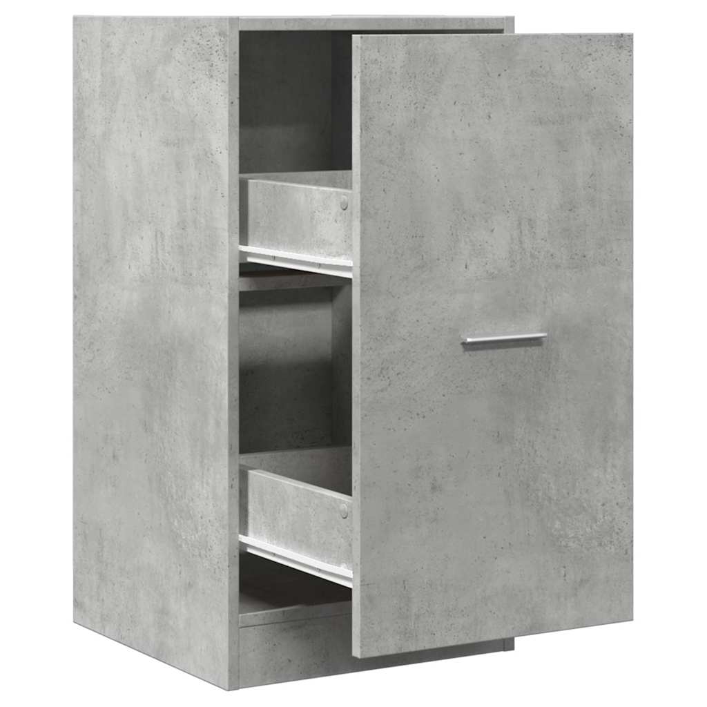 vidaXL Dulap de farmacie, gri beton, 40x41x77,5 cm, lemn prelucrat vidaXL Dulap de farmacie, gri beton, 40x41x77,5 cm, lemn prelucrat