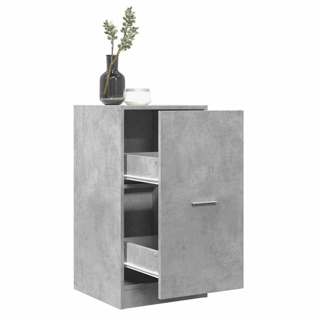 vidaXL Dulap de farmacie, gri beton, 40x41x77,5 cm, lemn prelucrat vidaXL Dulap de farmacie, gri beton, 40x41x77,5 cm, lemn prelucrat