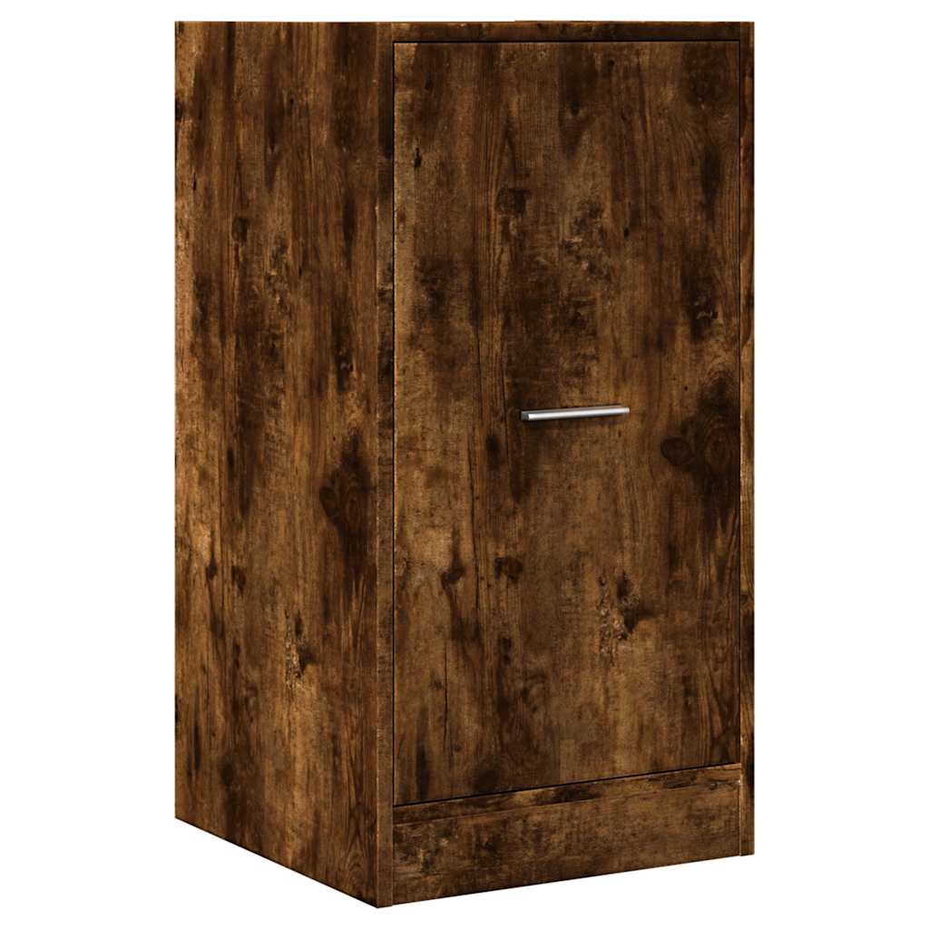vidaXL Dulap de farmacie stejar fumuriu, 40x41x77,5 cm, lemn prelucrat vidaXL Dulap de farmacie stejar fumuriu, 40x41x77,5 cm, lemn prelucrat
