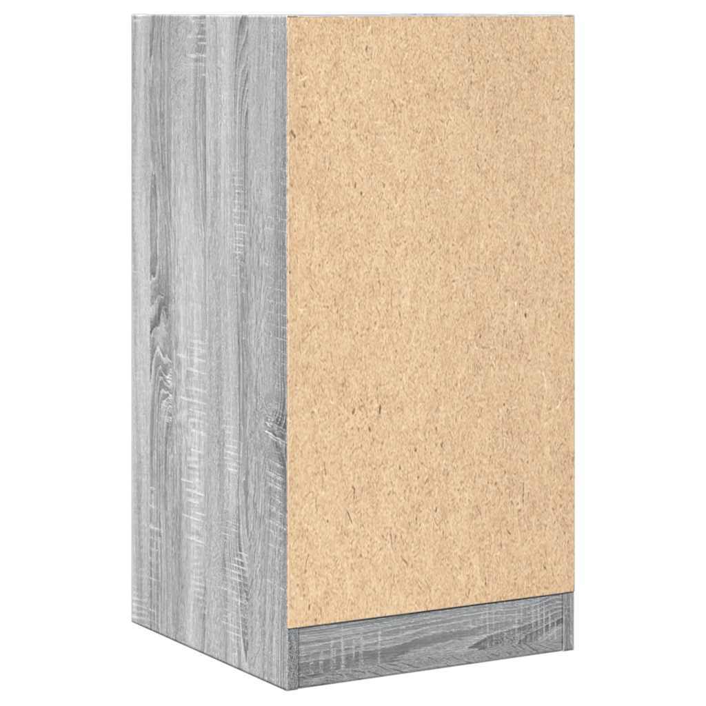 vidaXL Dulap de farmacie, sonoma gri, 40x41x77,5 cm, lemn prelucrat