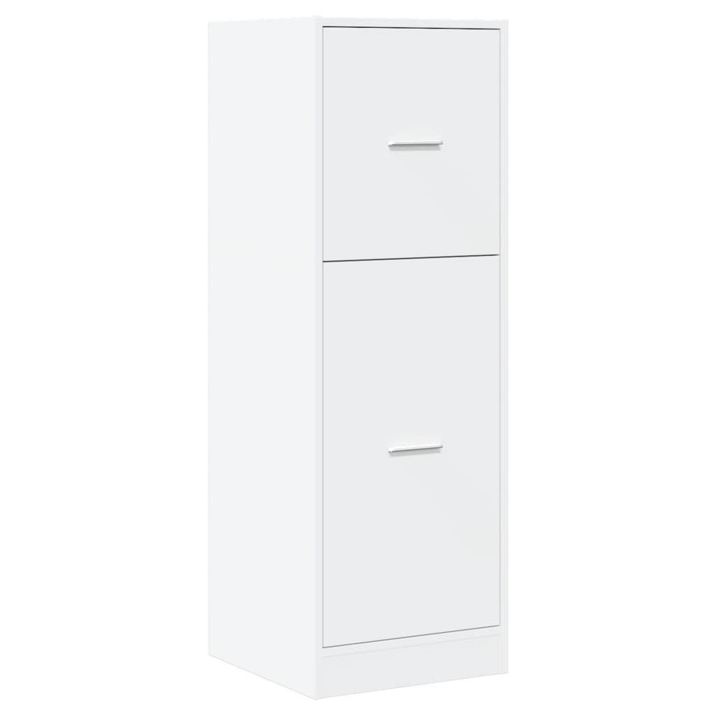 vidaXL Dulap de farmacie, alb, 40x41x118 cm, lemn prelucrat vidaXL Dulap de farmacie, alb, 40x41x118 cm, lemn prelucrat