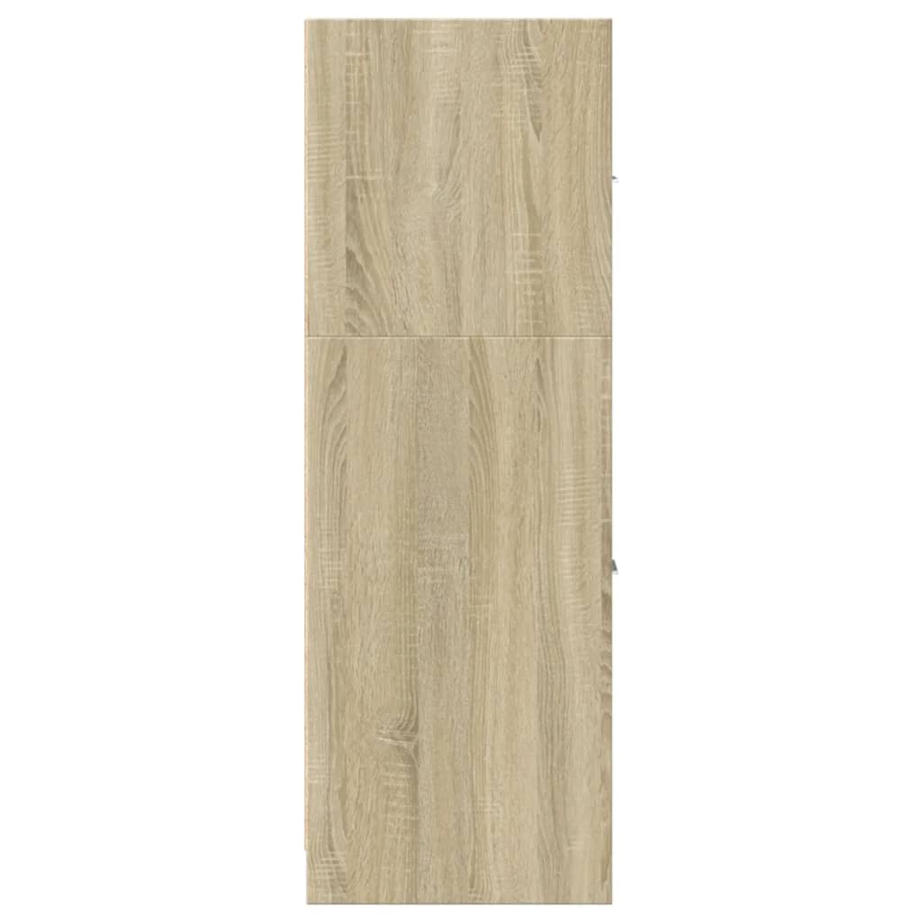 vidaXL Dulap de farmacie, stejar sonoma, 40x41x118 cm lemn prelucrat