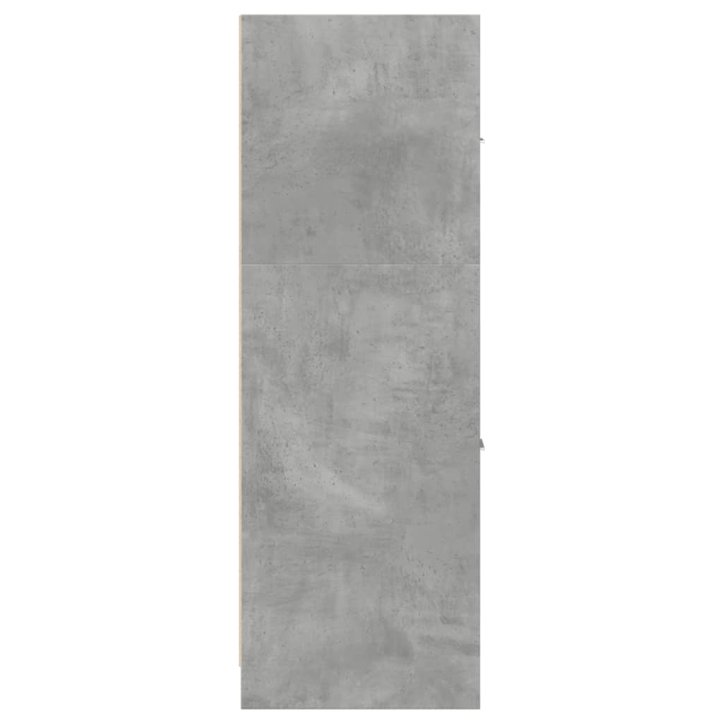 vidaXL Dulap de farmacie, gri beton, 40x41x118 cm, lemn prelucrat vidaXL Dulap de farmacie, gri beton, 40x41x118 cm, lemn prelucrat