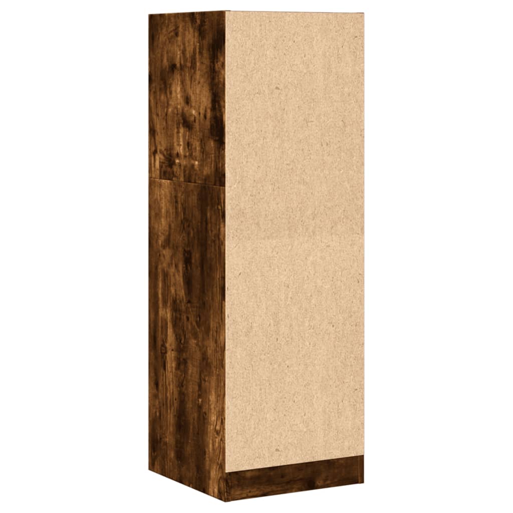 vidaXL Dulap de farmacie stejar fumuriu, 40x41x118 cm, lemn prelucrat vidaXL Dulap de farmacie stejar fumuriu, 40x41x118 cm, lemn prelucrat
