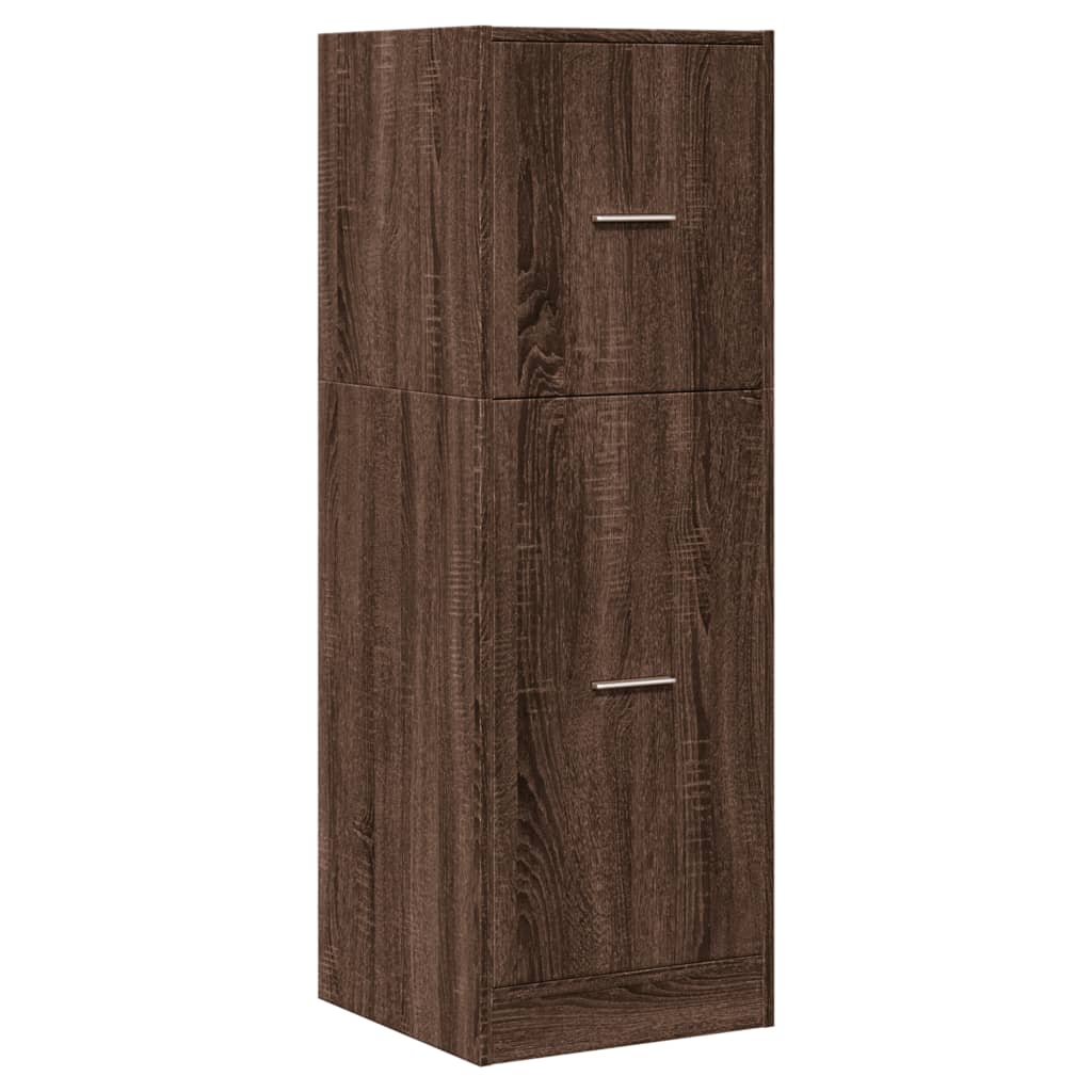 vidaXL Dulap de farmacie, stejar maro, 40x41x118 cm, lemn prelucrat