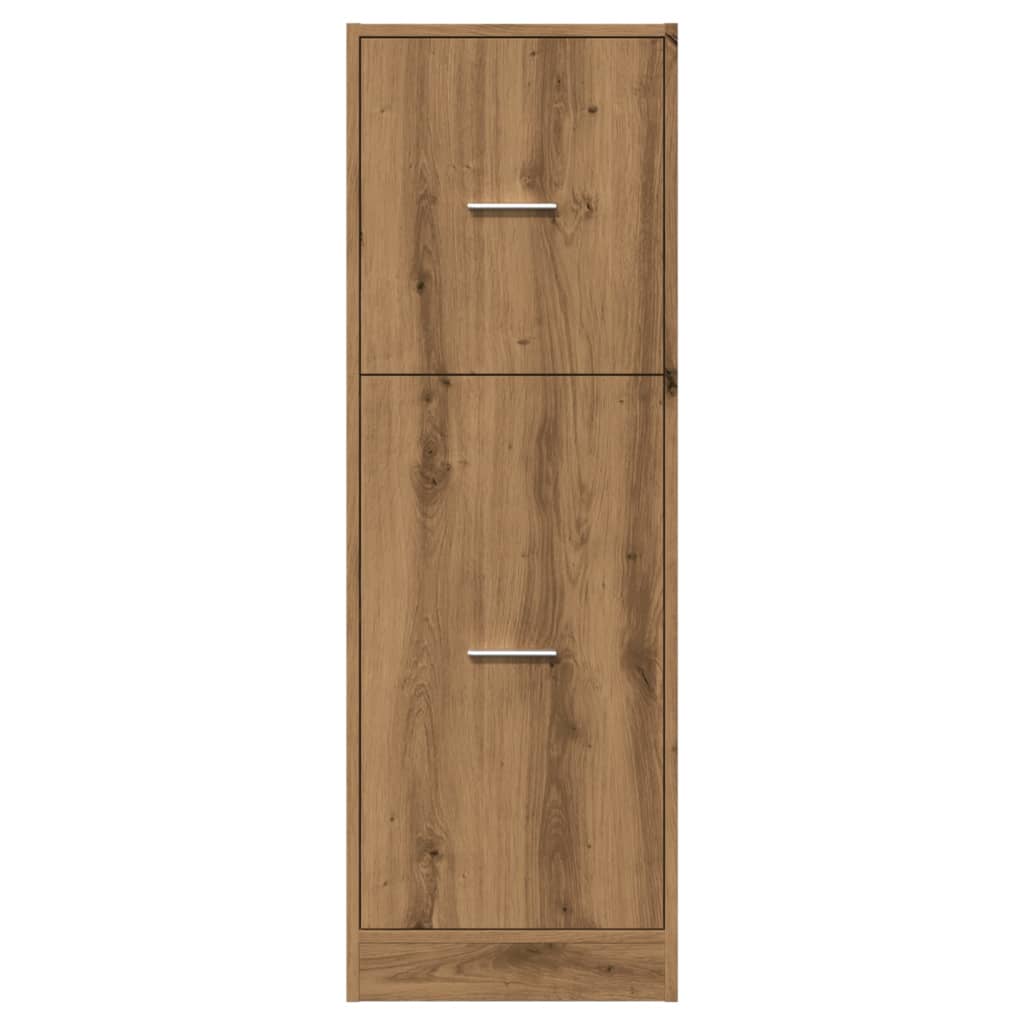 vidaXL Dulap farmacie, stejar artizanal, 40x41x118 cm, lemn prelucrat vidaXL Dulap farmacie, stejar artizanal, 40x41x118 cm, lemn prelucrat