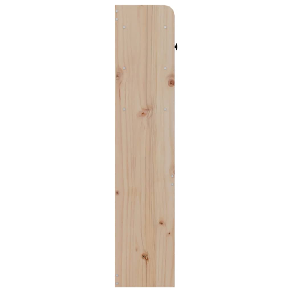 vidaXL Tăblie de pat cu depozitare, 180 cm, lemn masiv de pin vidaXL Tăblie de pat cu depozitare, 180 cm, lemn masiv de pin