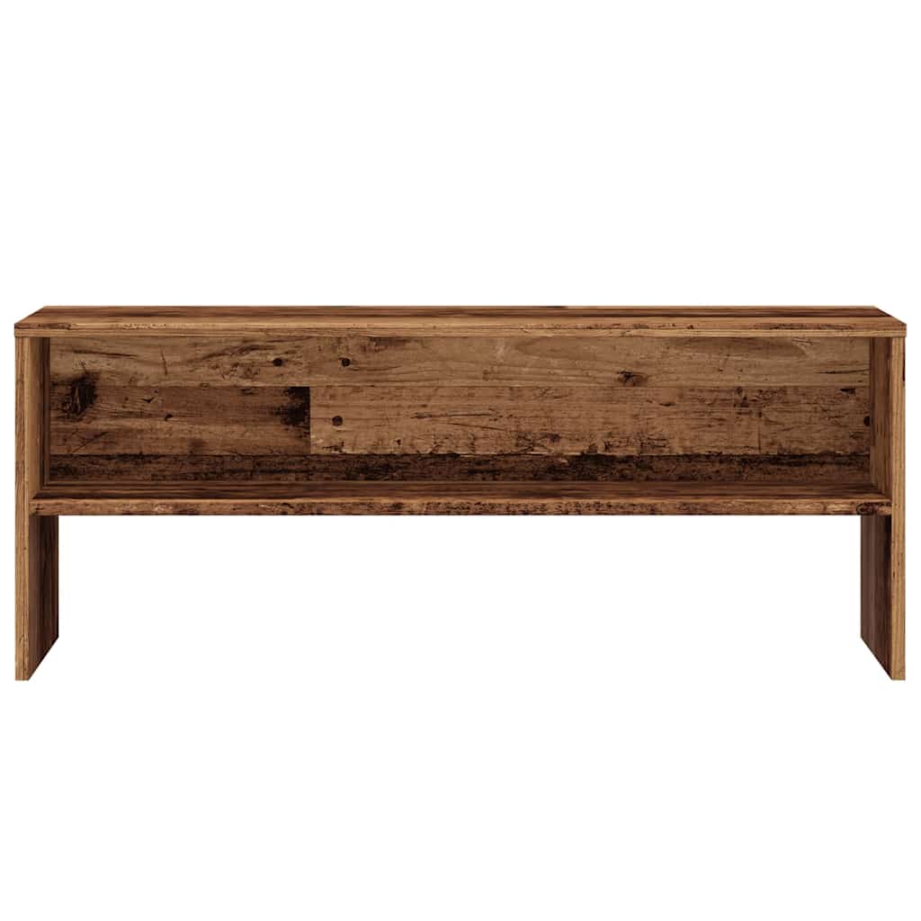vidaXL Comodă TV, Lemn vechi, 100x40x40 cm, PAL vidaXL Comodă TV, Lemn vechi, 100x40x40 cm, PAL