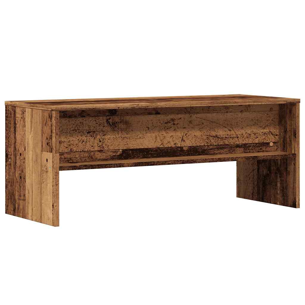 vidaXL Comodă TV, Lemn vechi, 100x40x40 cm, PAL vidaXL Comodă TV, Lemn vechi, 100x40x40 cm, PAL