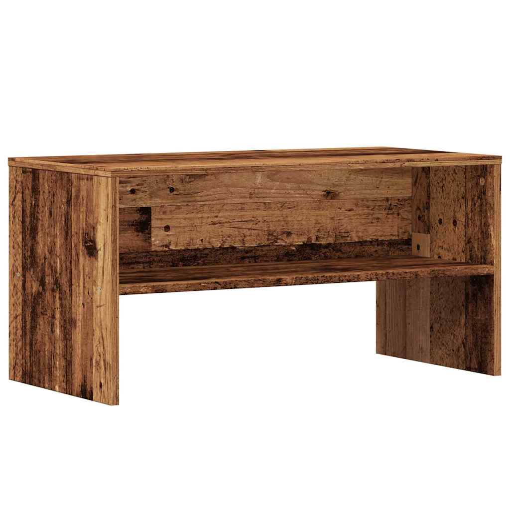 vidaXL Comodă TV, Lemn vechi, 80x40x40 cm, PAL vidaXL Comodă TV, Lemn vechi, 80x40x40 cm, PAL