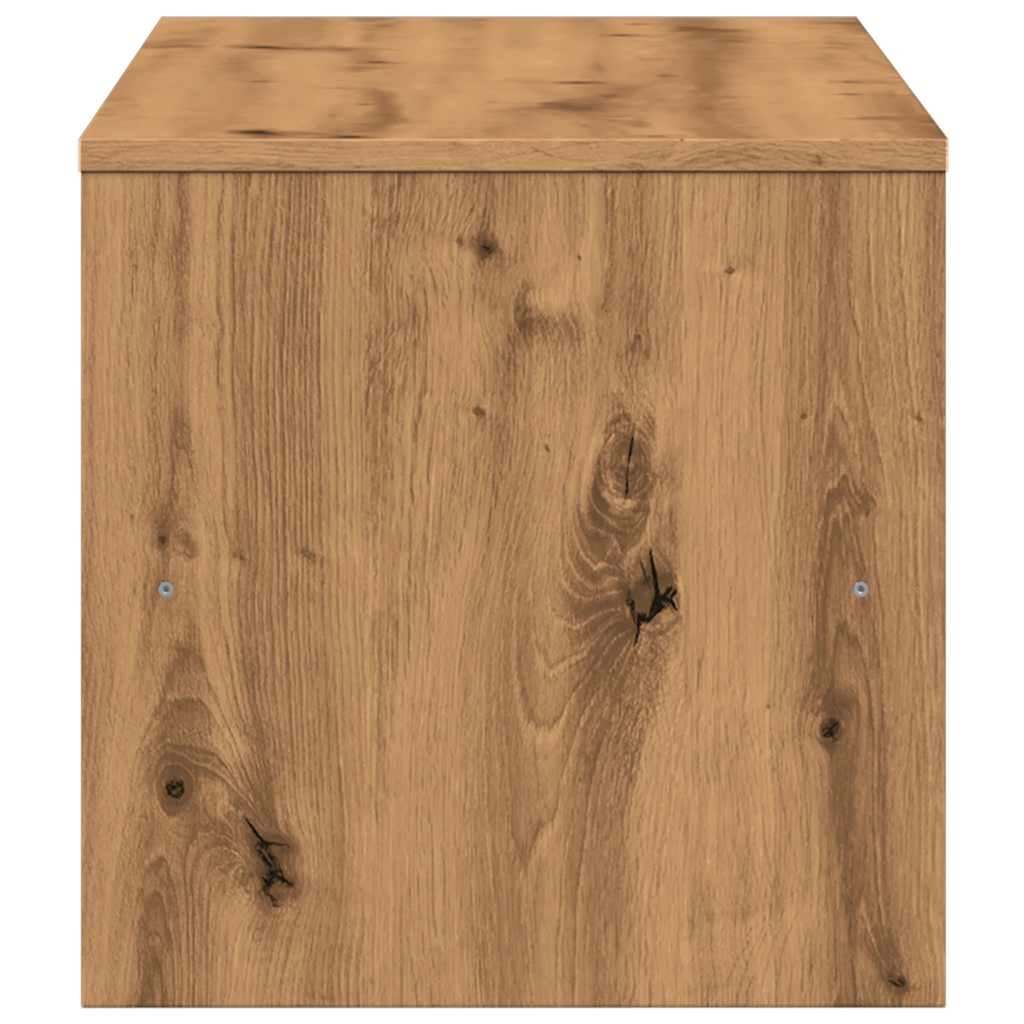 vidaXL Dulap TV, stejar artizanal, 80x40x40 cm, lemn prelucrat