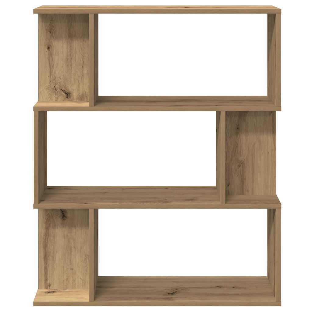 vidaXL Bibliotecă, stejar artizanal, 80x24x96 cm, lemn prelucrat vidaXL Bibliotecă, stejar artizanal, 80x24x96 cm, lemn prelucrat
