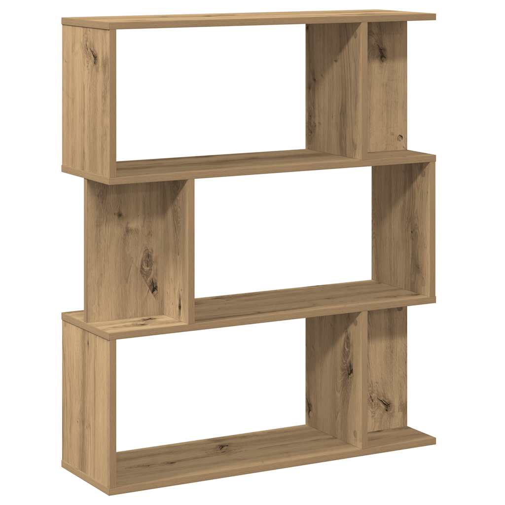 vidaXL Bibliotecă, stejar artizanal, 80x24x96 cm, lemn prelucrat vidaXL Bibliotecă, stejar artizanal, 80x24x96 cm, lemn prelucrat