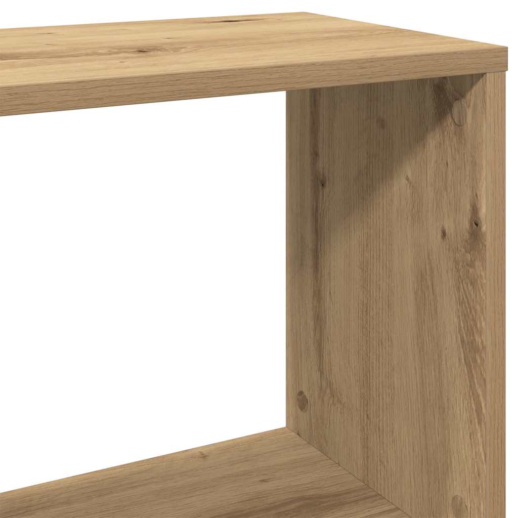 vidaXL Bibliotecă, stejar artizanal, 80x24x96 cm, lemn prelucrat vidaXL Bibliotecă, stejar artizanal, 80x24x96 cm, lemn prelucrat