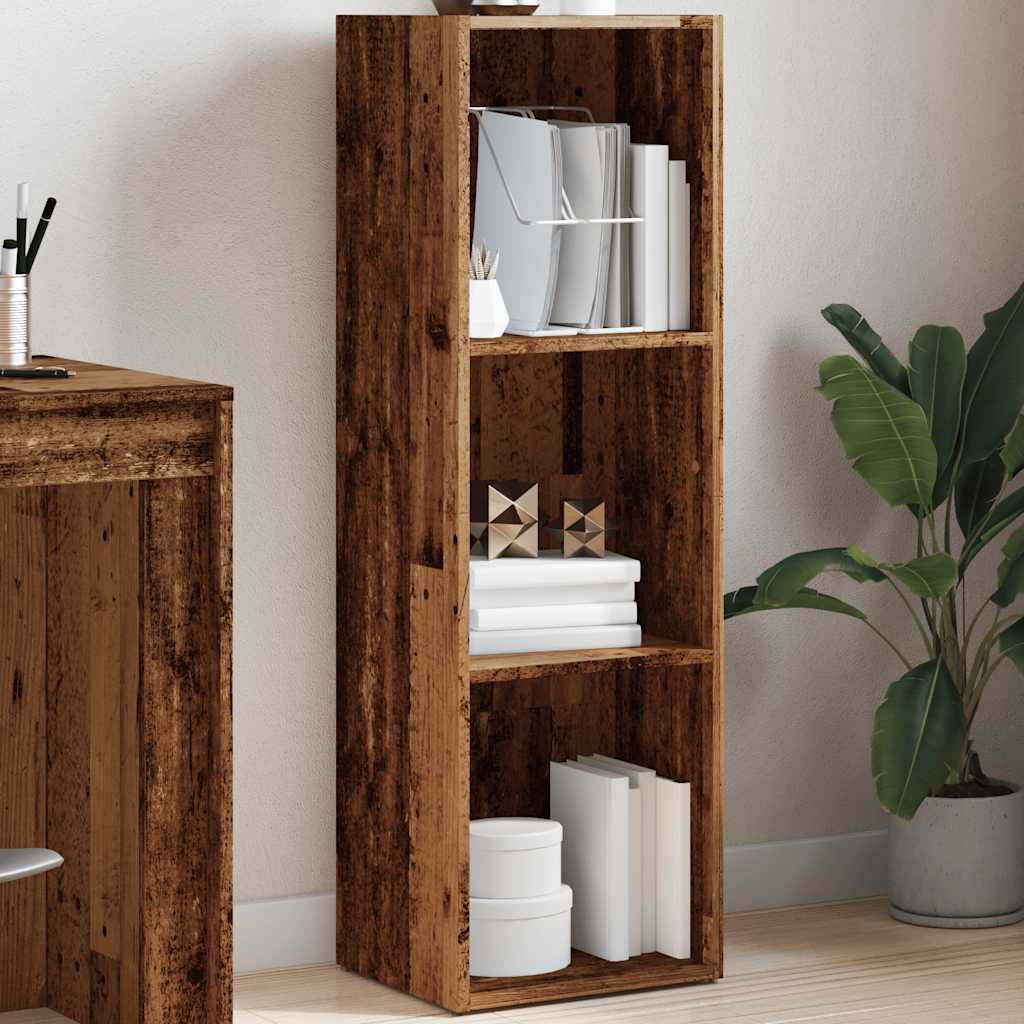 vidaXL Dulap cu cărți din lemn vechi 36x30x114 cm din lemn prelucrat vidaXL Dulap cu cărți din lemn vechi 36x30x114 cm din lemn prelucrat