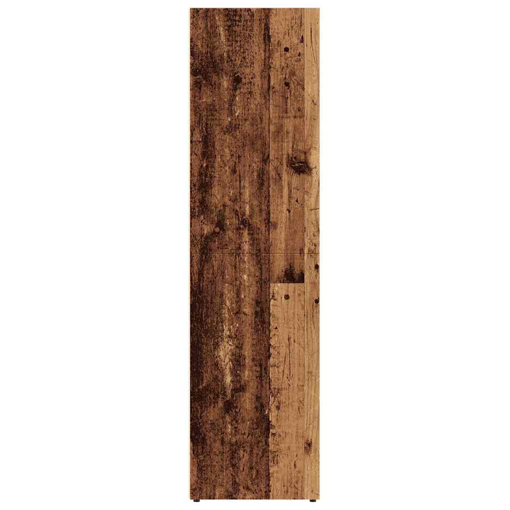 vidaXL Dulap cu cărți din lemn vechi 36x30x114 cm din lemn prelucrat vidaXL Dulap cu cărți din lemn vechi 36x30x114 cm din lemn prelucrat