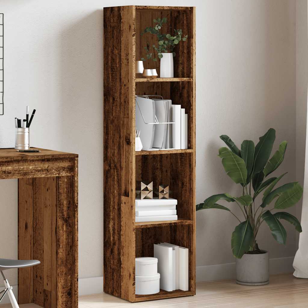 vidaXL Bibliotecă, lemn vechi, 36 x 30 x 143 cm, lemn prelucrat vidaXL Bibliotecă, lemn vechi, 36 x 30 x 143 cm, lemn prelucrat