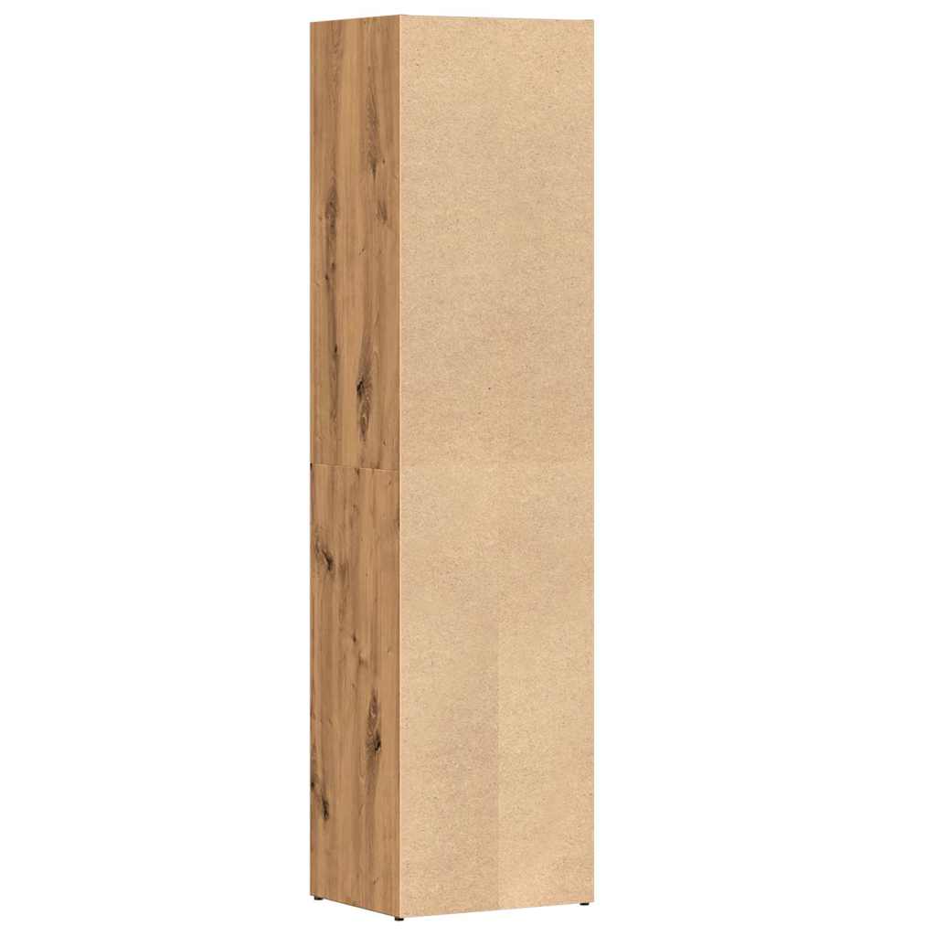 vidaXL Bibliotecă, stejar artizanal, 36x30x143 cm, lemn prelucrat vidaXL Bibliotecă, stejar artizanal, 36x30x143 cm, lemn prelucrat