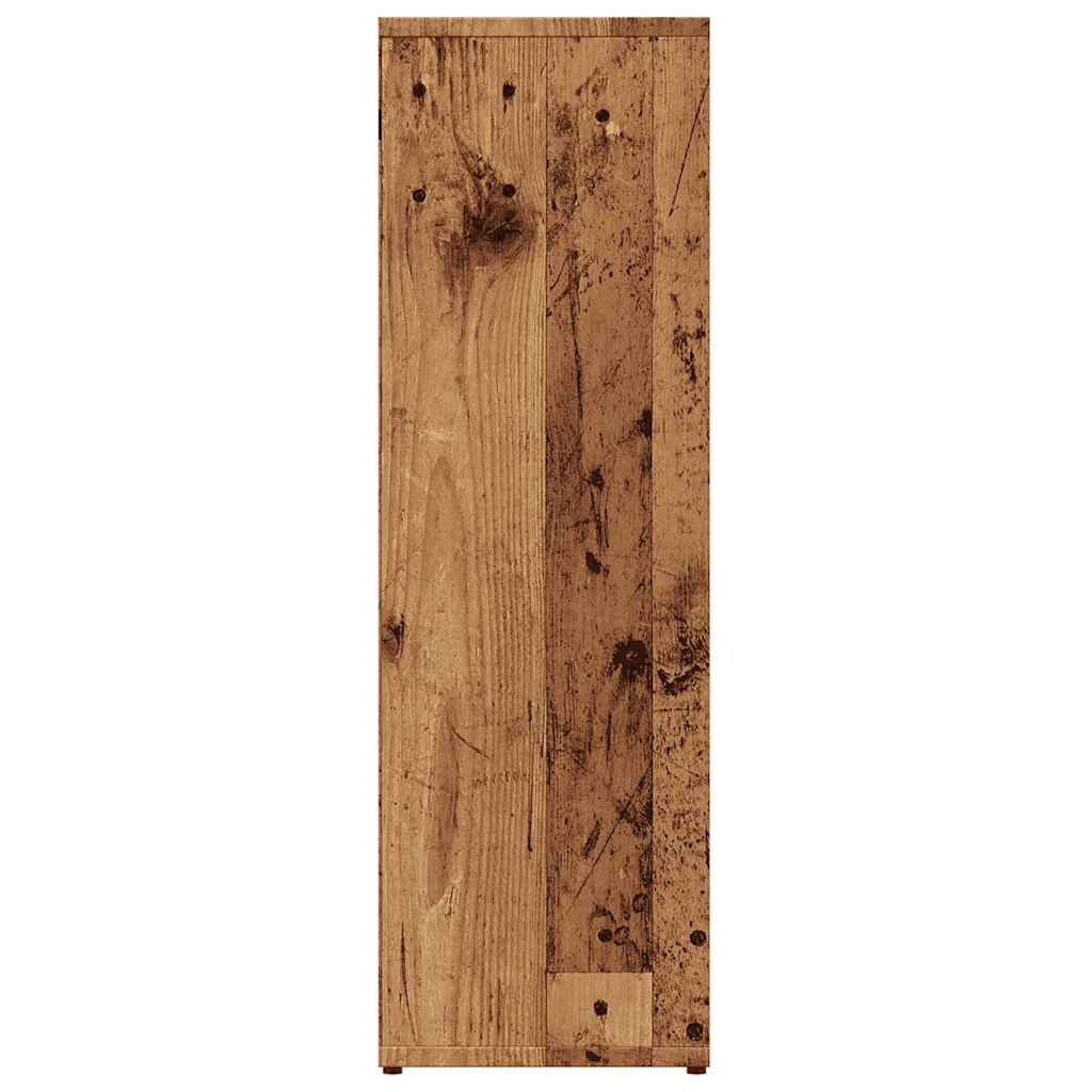 vidaXL Bibliotecă, lemn vechi, 50x25x80 cm, lemn prelucrat vidaXL Bibliotecă, lemn vechi, 50x25x80 cm, lemn prelucrat