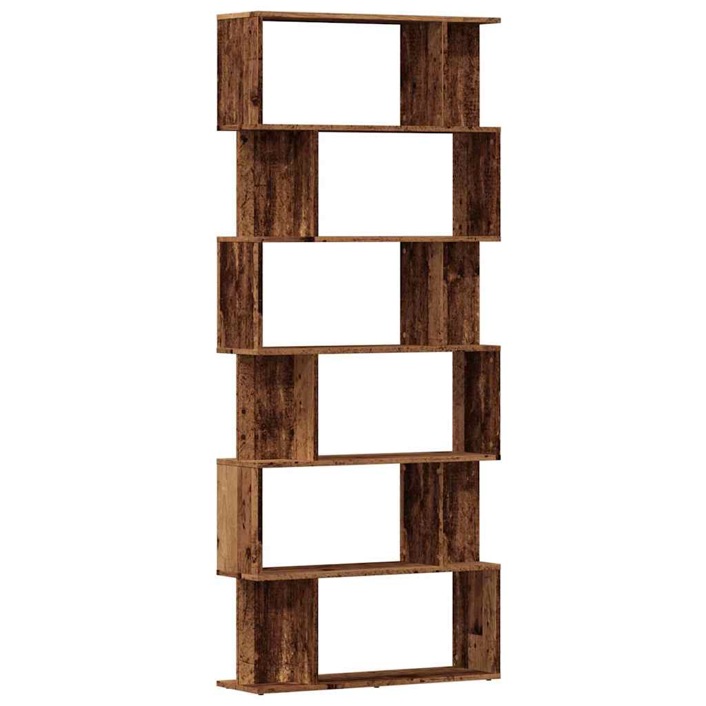 vidaXL Dulap cu cărți din lemn vechi 80x24x192 cm lemn prelucrat vidaXL Dulap cu cărți din lemn vechi 80x24x192 cm lemn prelucrat