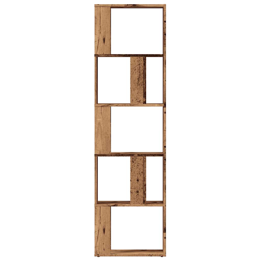vidaXL Bibliotecă, lemn vechi, 45x24x159 cm, lemn prelucrat vidaXL Bibliotecă, lemn vechi, 45x24x159 cm, lemn prelucrat