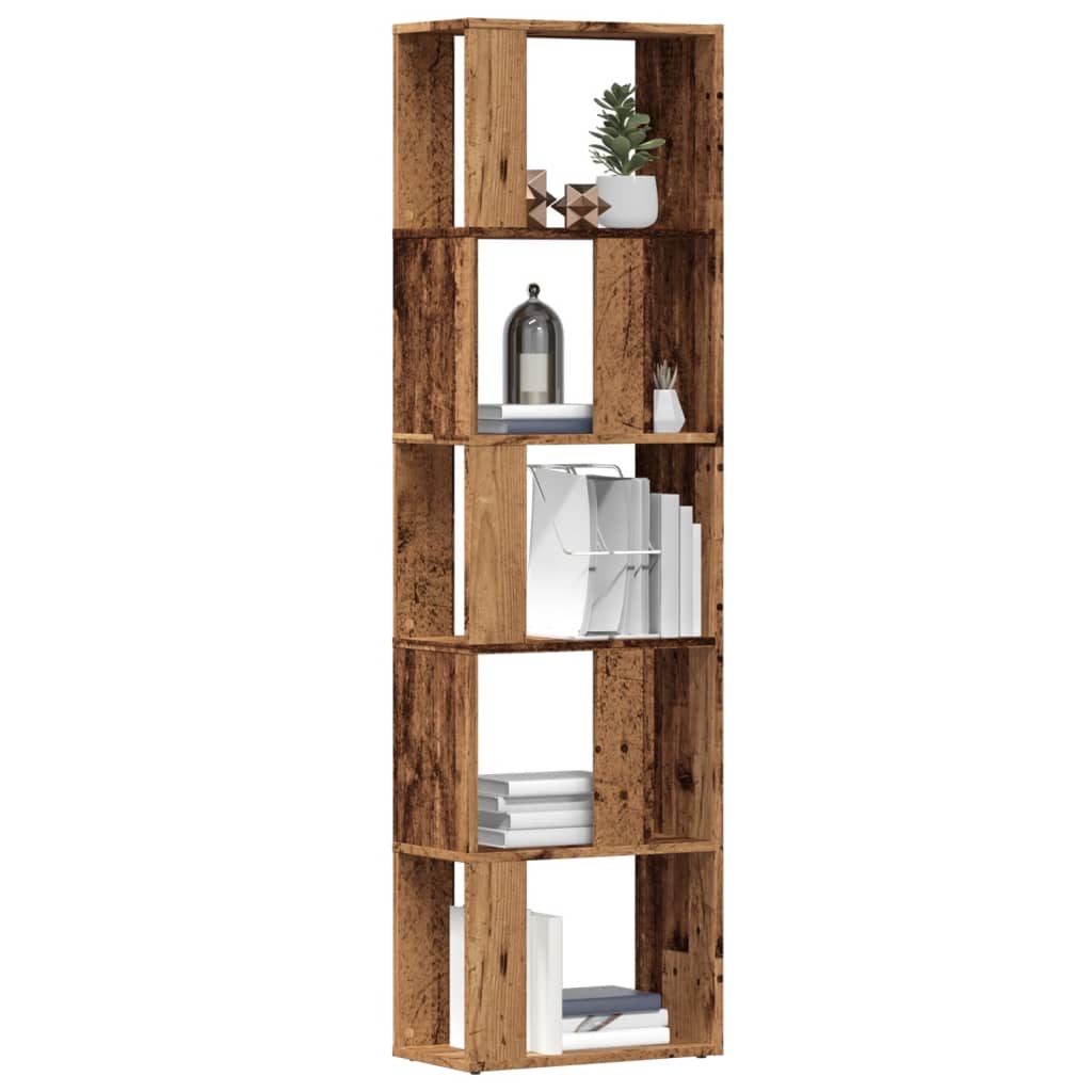 vidaXL Bibliotecă, lemn vechi, 45x24x159 cm, lemn prelucrat vidaXL Bibliotecă, lemn vechi, 45x24x159 cm, lemn prelucrat