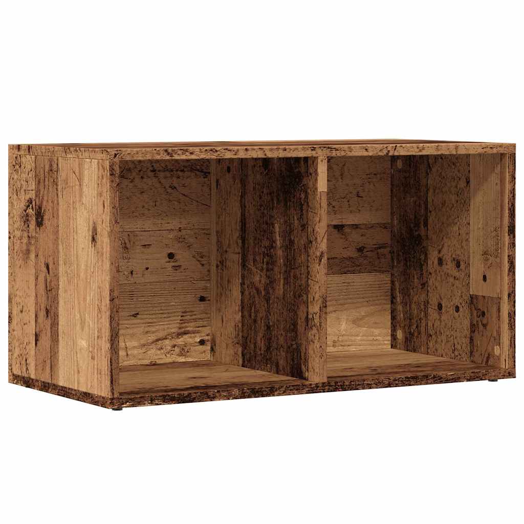 vidaXL Cutie de depozitare lemn vechi 69,5x34x36 cm lemn prelucrat vidaXL Cutie de depozitare lemn vechi 69,5x34x36 cm lemn prelucrat
