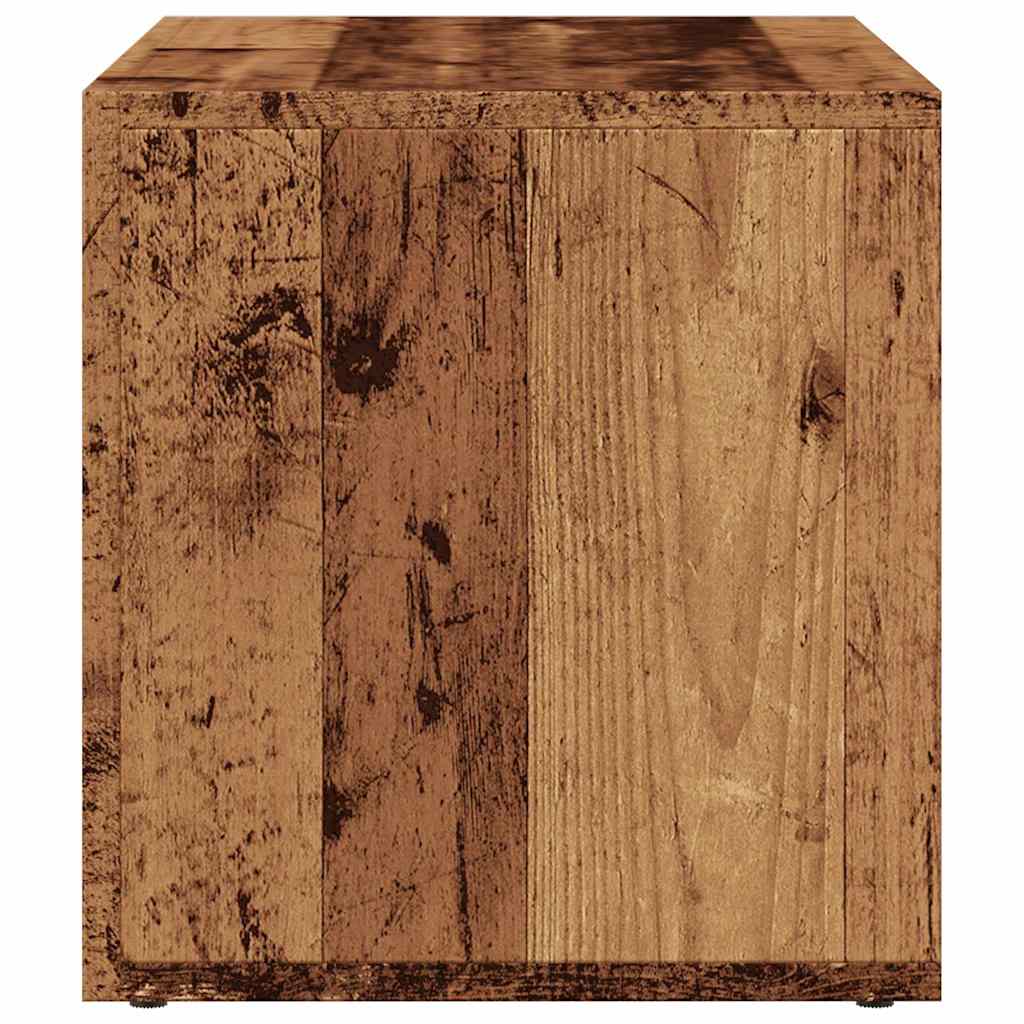 vidaXL Cutie de depozitare lemn vechi 69,5x34x36 cm lemn prelucrat vidaXL Cutie de depozitare lemn vechi 69,5x34x36 cm lemn prelucrat