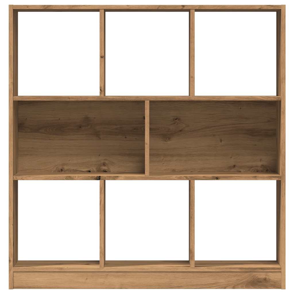 vidaXL Dulap cărți Artisan Stejar 97,5x29,5x100 cm Lemn prelucrat vidaXL Dulap cărți Artisan Stejar 97,5x29,5x100 cm Lemn prelucrat