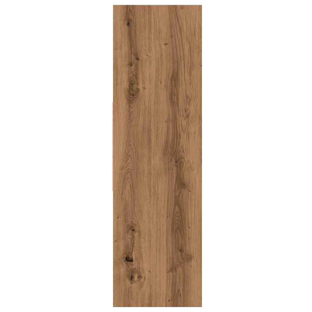 vidaXL Dulap cărți Artisan Stejar 97,5x29,5x100 cm Lemn prelucrat vidaXL Dulap cărți Artisan Stejar 97,5x29,5x100 cm Lemn prelucrat
