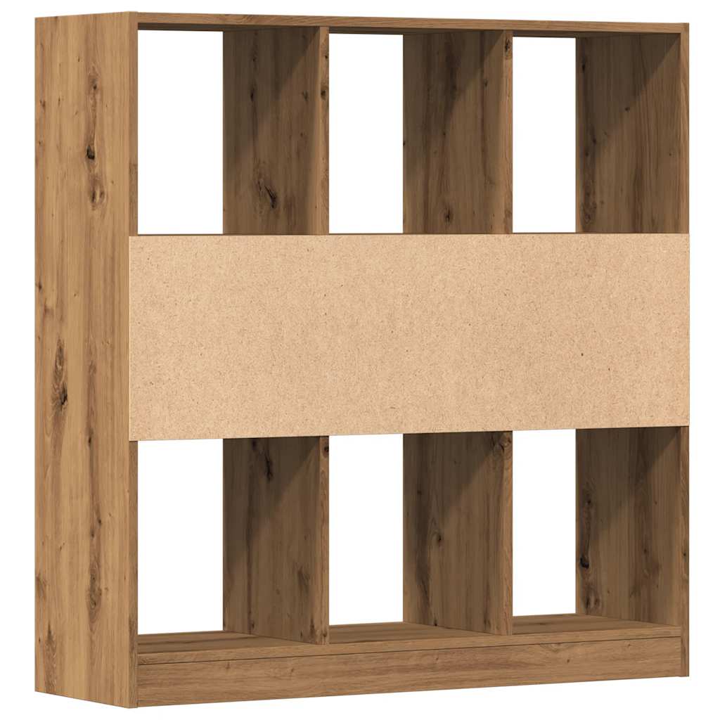 vidaXL Dulap cărți Artisan Stejar 97,5x29,5x100 cm Lemn prelucrat vidaXL Dulap cărți Artisan Stejar 97,5x29,5x100 cm Lemn prelucrat