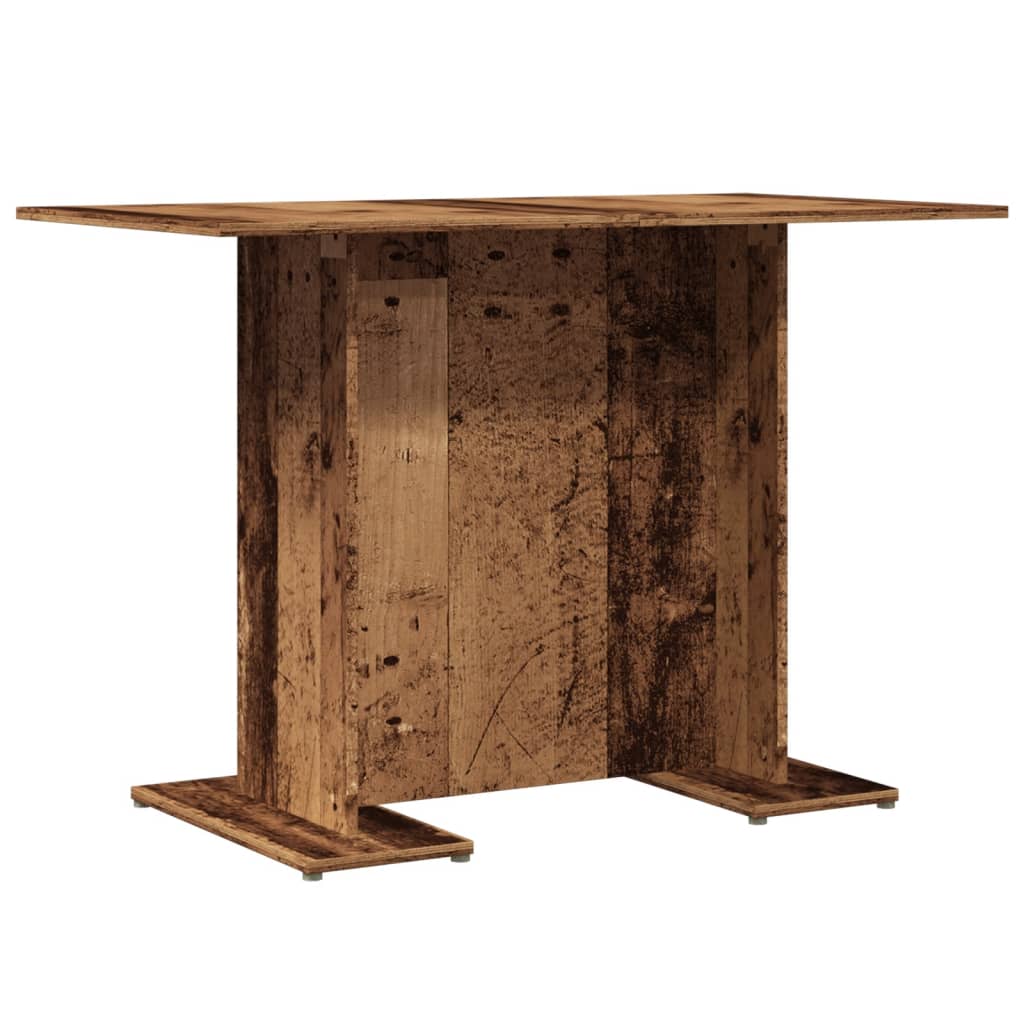 vidaXL Masă de bucătărie, lemn vechi, 110x60x75 cm, lemn prelucrat vidaXL Masă de bucătărie, lemn vechi, 110x60x75 cm, lemn prelucrat
