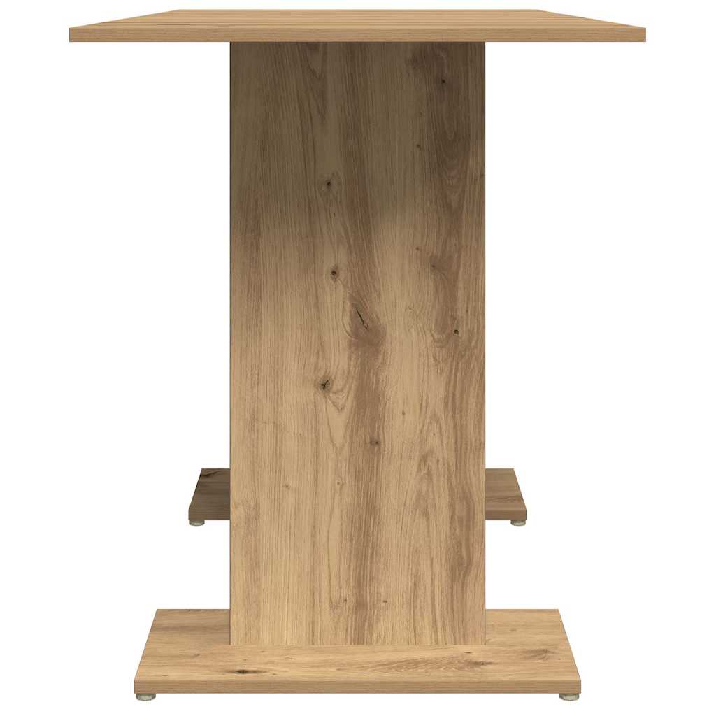 vidaXL Masă bucătărie, stejar artizanal, 110x60x75 cm, lemn prelucrat vidaXL Masă bucătărie, stejar artizanal, 110x60x75 cm, lemn prelucrat