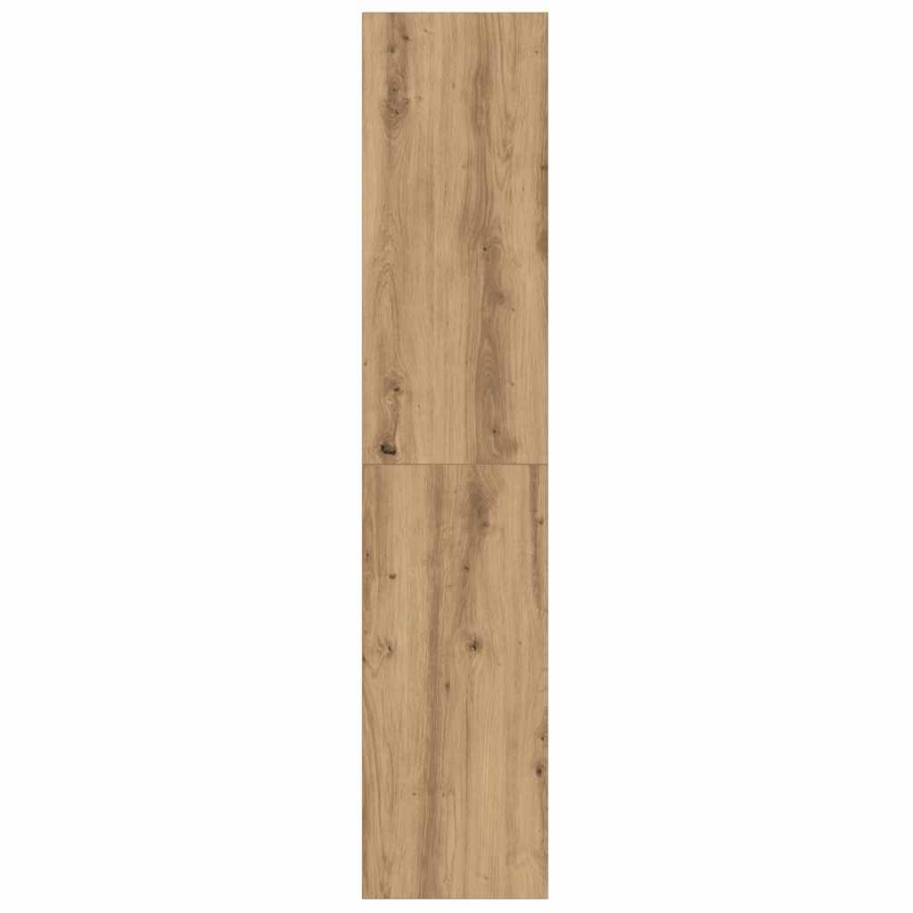 vidaXL Dulap cărți/Dulap TV Artisan Stejar 36x30x143cm Lemn prelucrat vidaXL Dulap cărți/Dulap TV Artisan Stejar 36x30x143cm Lemn prelucrat